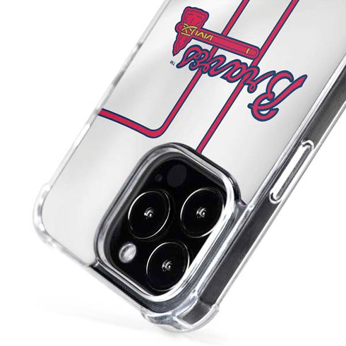 MLB Atlanta Braves Home Jersey iPhone 16 Pro MagSafe Case